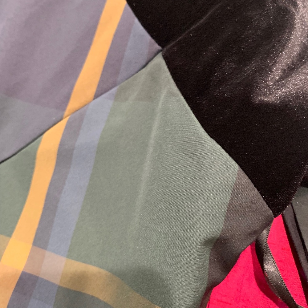 Formal velvet & taffeta